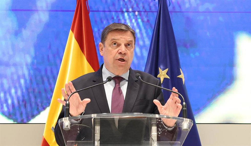 El ministro de Agricultura, Pesca y Alimentación, Luis Planas,