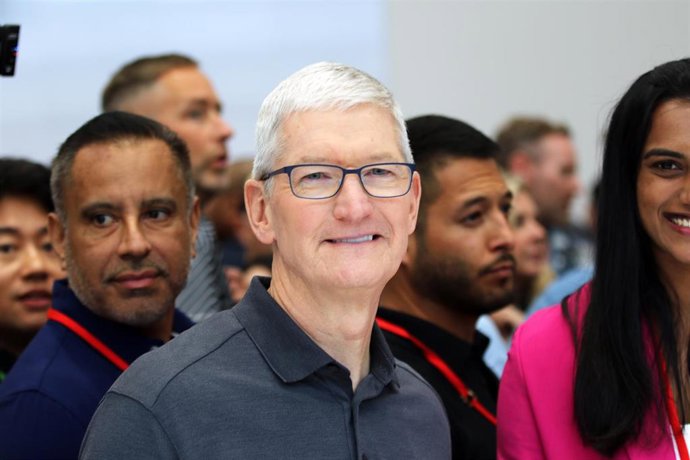 Archivo - Tim Cook, consejero delegado de Apple.