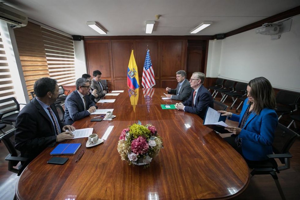 Diálogo de Alto Nivel entre Estados Unidos y Ecuador, celebrado en Washington los días 13 y 14 de marzo de 2024.  