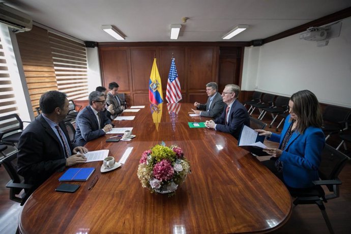 Diálogo de Alto Nivel entre Estados Unidos y Ecuador, celebrado en Washington los días 13 y 14 de marzo de 2024. ? ?