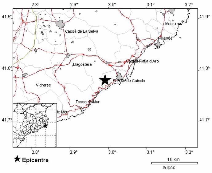 Epicentre del terratrèmol