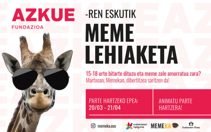 Memeka euskarazko meme lehiaketa.