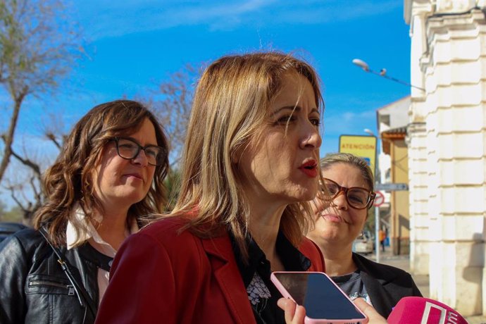 La vicesecretaria General del PSOE de Castilla-La Mancha y eurodiputada, Cristina Maestre