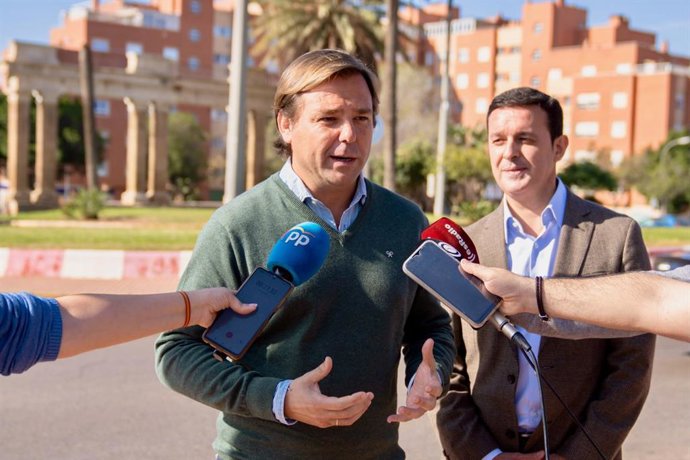 El secretario general del PP de Andalucía, Antonio Repullo.