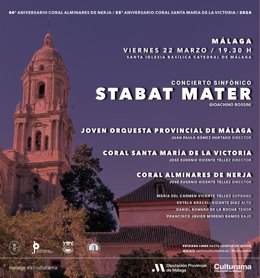 La Diputación programa una semana cultural con conciertos, una presentación literaria y una conferencia sobre el papel de la mujer en la Semana Santa malagueña