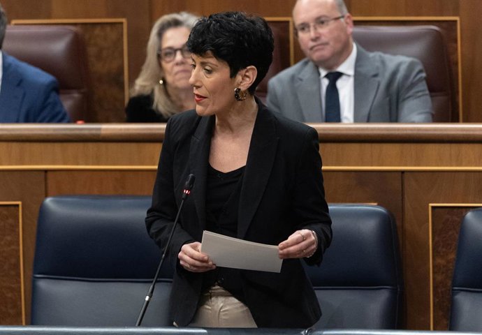 Archivo - La ministra de Inclusión, Seguridad Social y Migraciones, Elma Saiz