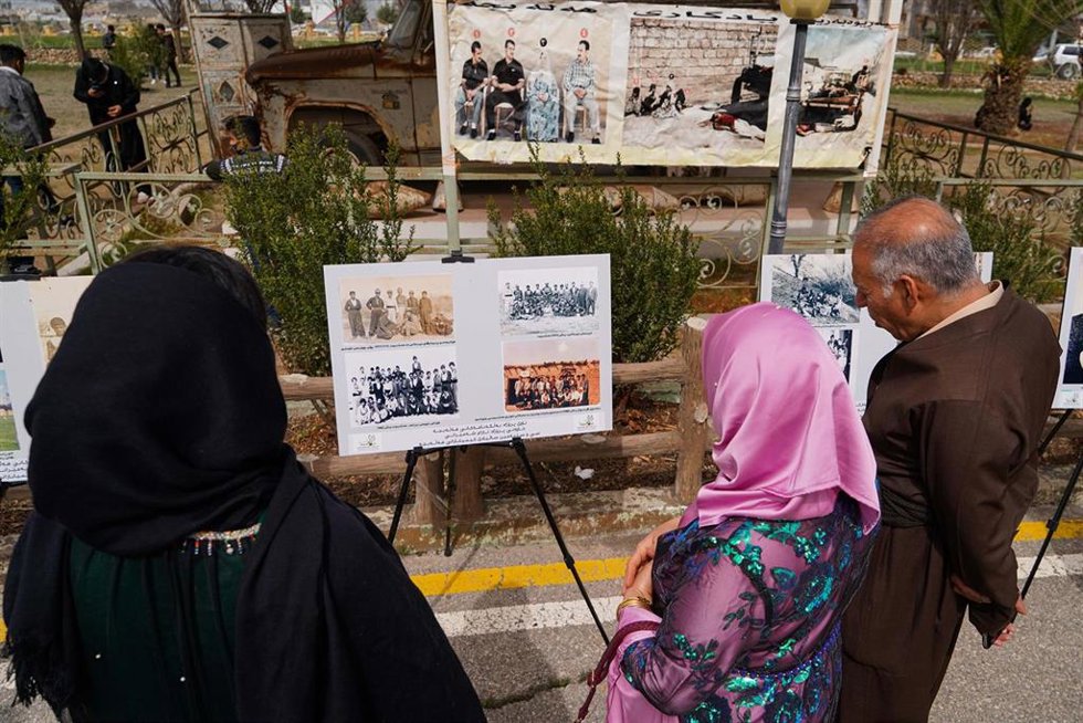 Archivo - Conmemoración en 2020 de la masacre de Halabja, en el Kurdistán iraquí