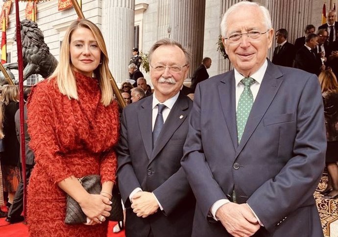 Acedo, con los presidentes de Ceuta y Melilla.