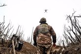 Foto: AMP2.- Ucrania.- Rusia intercepta una ola de drones de Ucrania en ocho regiones del país, incluidas Moscú y Belgorod