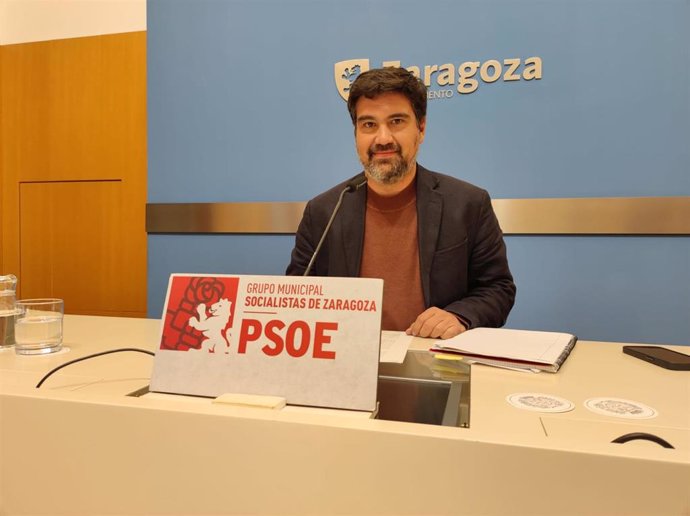 El concejal socialista en el Ayuntamiento de Zaragoza, Horacio Royo.