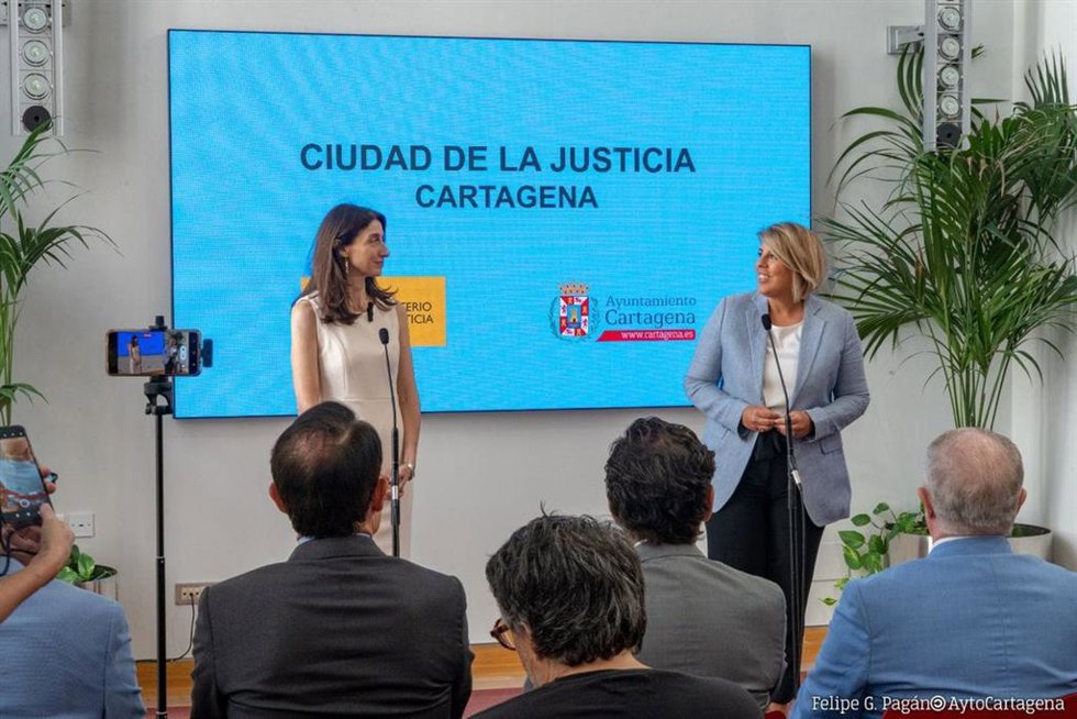 La alcaldesa y presidenta del PP en Cartagena, Noelia Arroyo