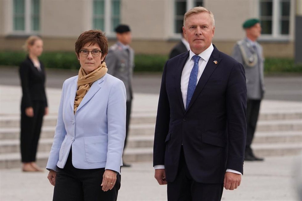 Archivo - El ministro de Justicia de Estonia, Kaale Laanet 