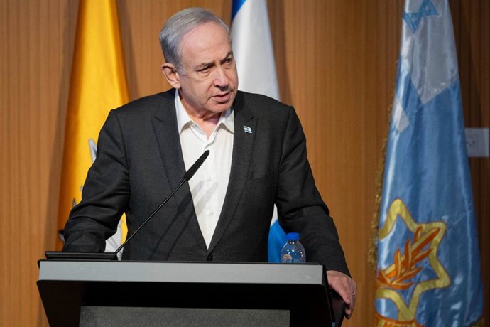 Archivo - El primer ministro de Israel, Benjamin Netanyahu 