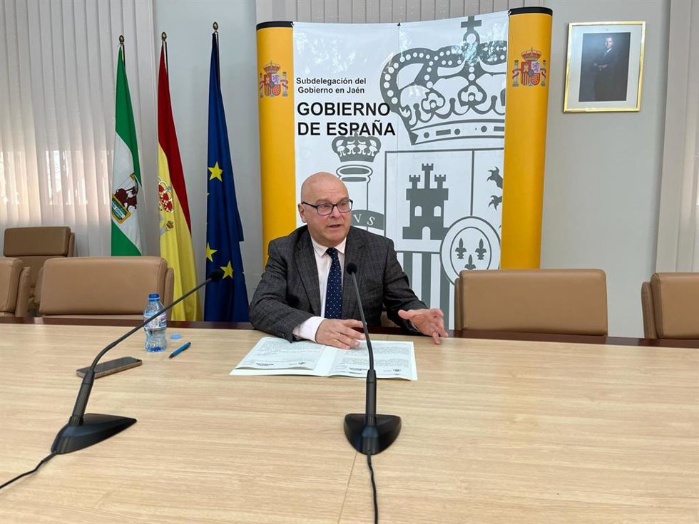 El subdelegado del Gobierno de España en Jaén, Manuel Fernández, en una imagen de archivo.