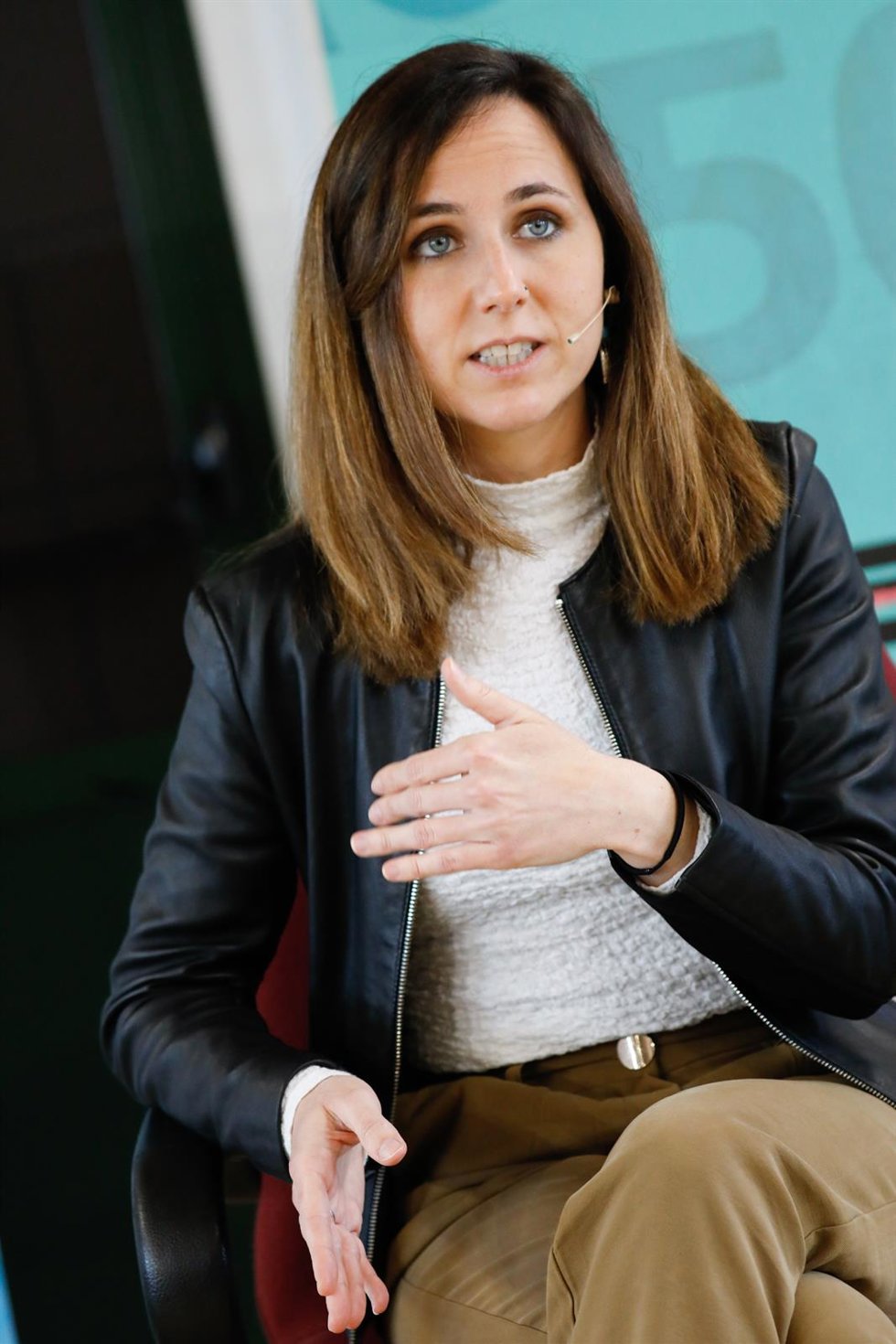 Archivo - La secretaria general de Podemos Ione Belarra