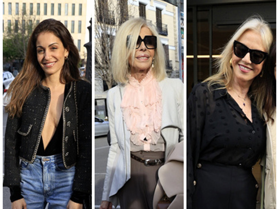 HIBA ABOUK, BIBIANA FERNÁNDEZ Y MARIOLA ORELLANA APOYAN A ROSSY DE PALMA EN EL TEATRO REAL