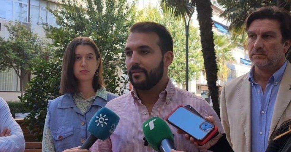 Archivo - El secretario general de Juventudes Socialistas de Huelva, Javier Huete, en una imagen de archivo.