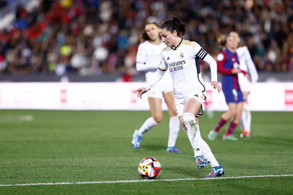 Archivo - Ivana Andrés durante un partido del Real Madrid
