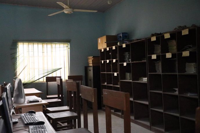 Archivo - Imagen de archivo de una escuela de Nigeria donde fueron secuestradas decenas de estudiantes