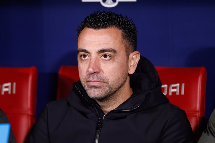 L'entrenador del FC Barcelona, Xavi Hernández