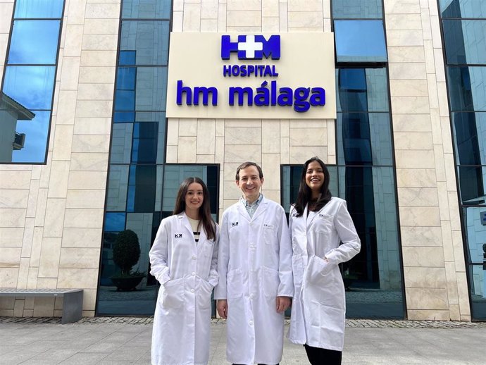 Equipo de Alergología de los hospitales HM en Málaga.