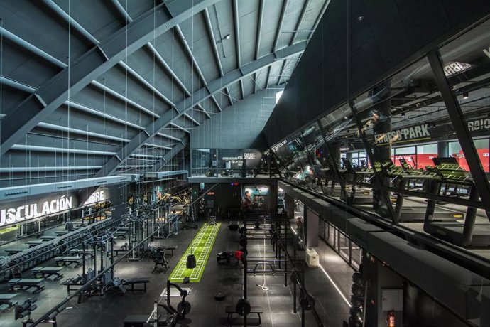 Archivo - Uno de los gimnasios de Fitness Park España.