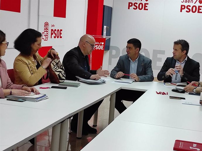 Reunión con el grupo parlamentario del PSOE