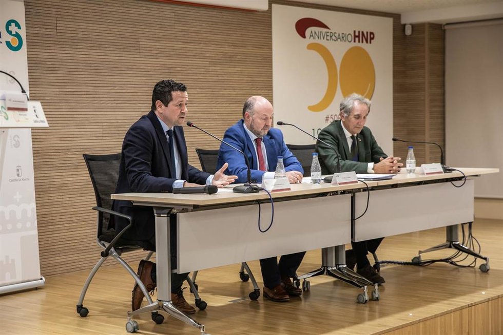 Presentación del biólogo Manuel Sánchez de la Torre como nuevo director científico del Instituto de Investigación Sanitaria de Castilla-La Mancha.