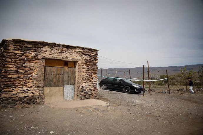 Cortijo en Las Alcubillas (Gérgal/Alboloduy), en Almería, en el que fueron encontrados los cuerpos sin vida de las dos niñas, asesinadas presuntamente a manos de su padre