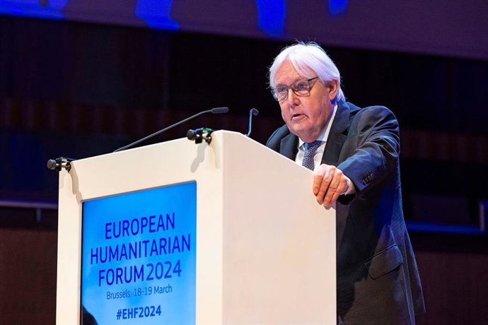 El jefe de Asuntos Humanitarios de la ONU, Martin Griffiths.