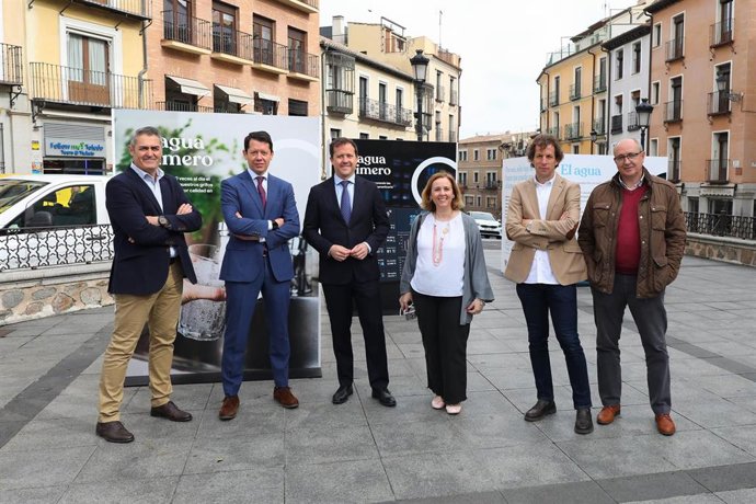 Inauguración de la exposición organizada por Tagus en Toledo con motivo del Día del Agua.