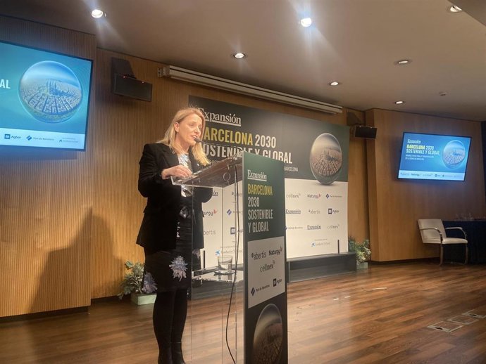 La consellera de Economía y Hacienda de la Generalitat, Natlia Mas.