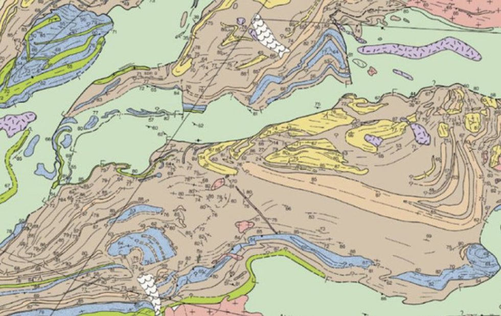 Composición geológica de la zona en Sudáfrica donde se ha encontrado evidencia de terremotos hace 3.000 millones de años