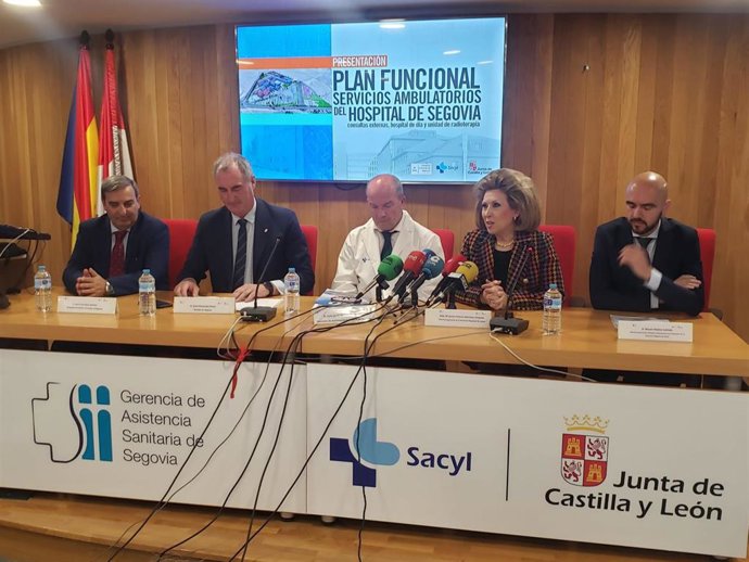 José Luis Sanz Merino, José Mazarías, Luis Gómez de Montes, Violeta Martínez Pindado, y Álvaro Muñoz Galindo