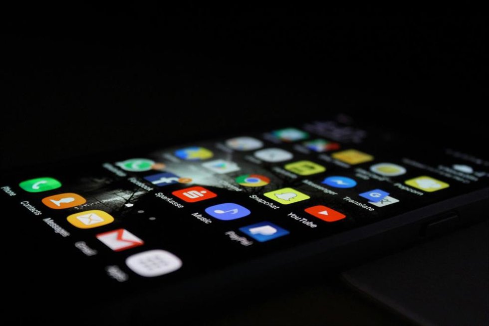 Interfaz de un dispositivo Android con varias aplicaciones instaladas