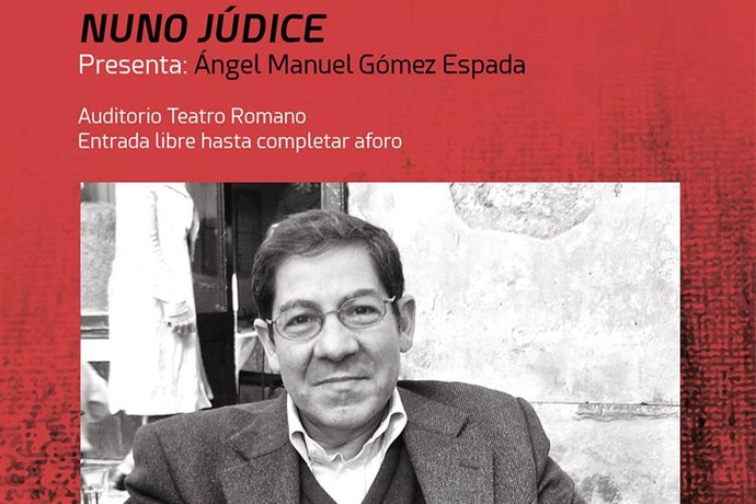 Archivo - El poeta portugués Nuno Júdice, invitado internacional del festival de poesía Deslinde de Cartagena