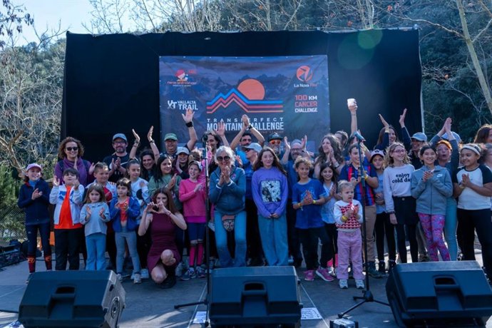 Un grupo de participantes