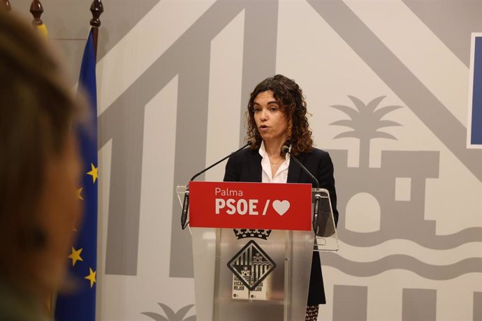 La portavoz del PSIB en Cort, Rosario Sánchez.