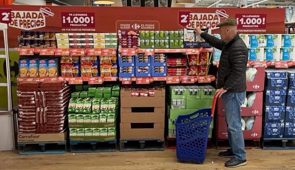Segunda bajada de precios en Carrefour