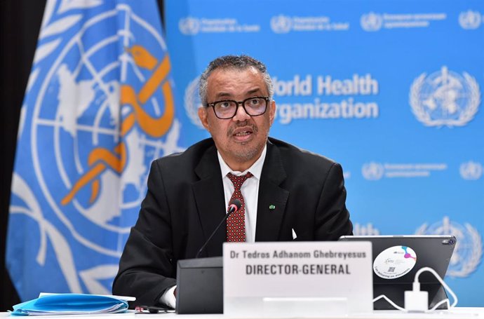 Archivo - El director general de la Organización Mundial de la Salud (OMS), Tedros Adhanom Ghebreyesus (archivo)