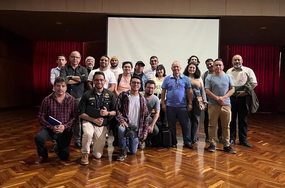 Investigadores de Guatemala y de la Universidad de Jaén.