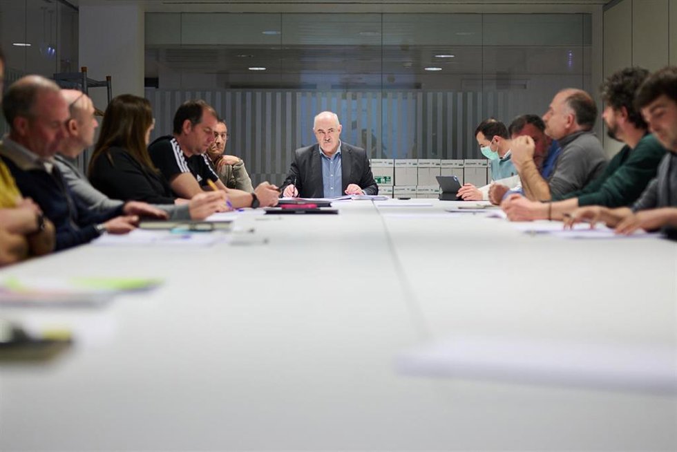 Imagen de la reunión.