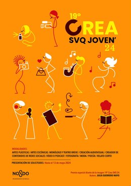 Cartel del concurso CREA SVQ Joven