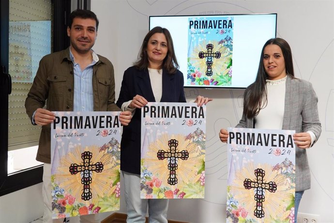 Presentación de las fiestas de primavera de Lucena del Puerto en Diputación de Huelva.