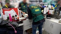 Operación de la Guardia Civil en Cobo Calleja (Madrid) contra una red que blanqueaba tres millones de euros a la semana