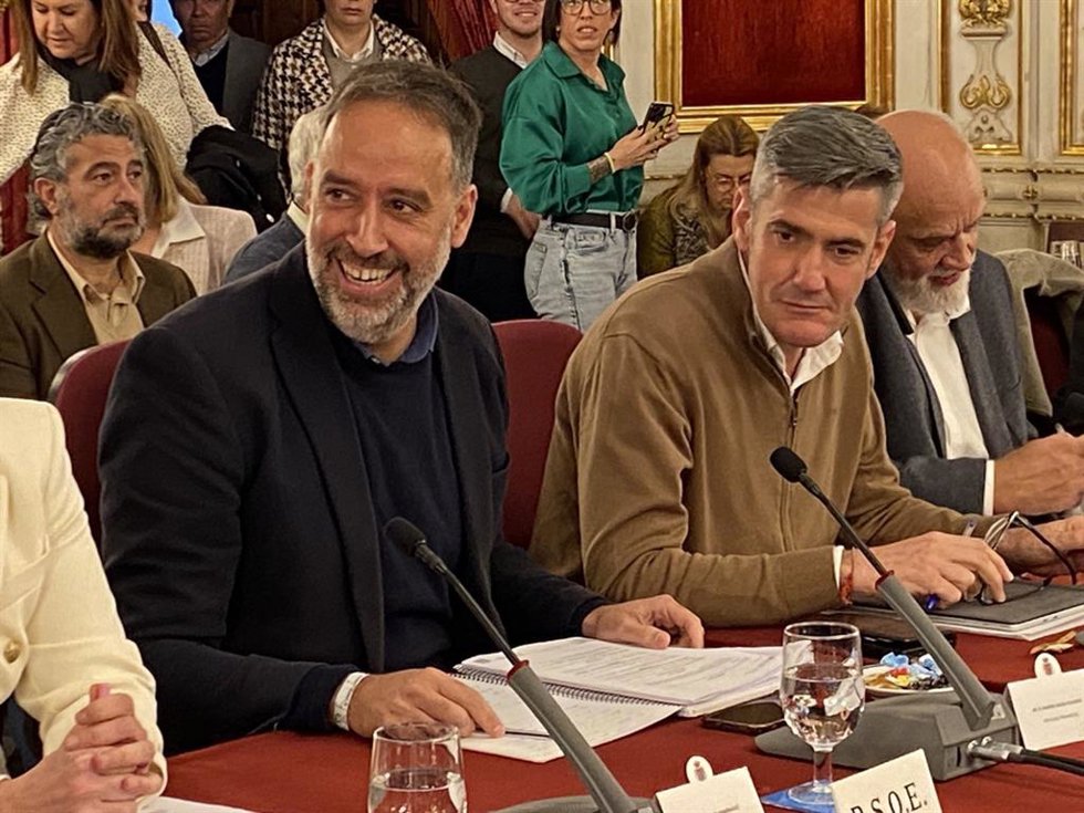 Ramón Galán, portavoz de IU en Diputación.