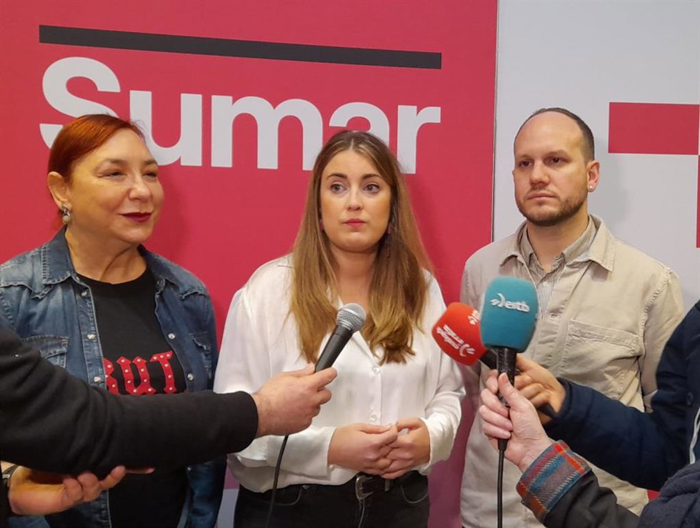 Alba García, Iñigo Martínez y Carmen Martínez.