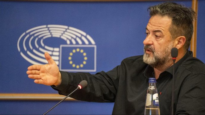 Imagen de recurso del eurodiputado y miembro de IU Manu Pineda.