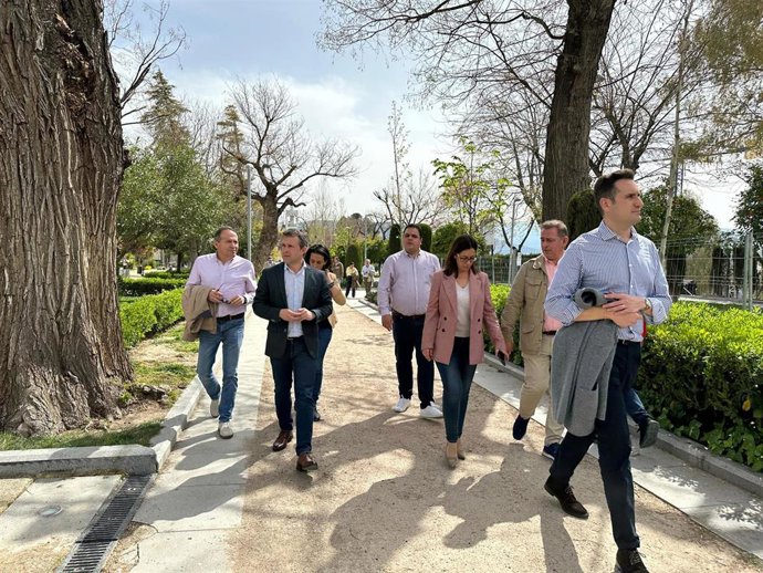 Visita al parque de la Alameda.