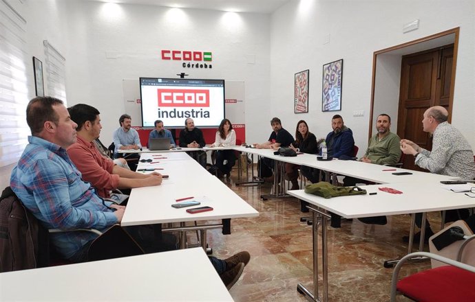 Reunión constitutiva en Córdoba la Sección Sindical Intercentros de CCOO a nivel nacional en Hitachi Energy.